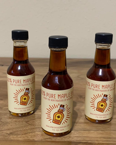 Wanish Maple Syrup nip bottle