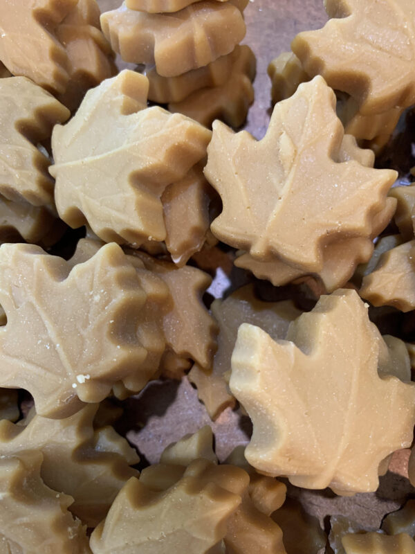 Maple candy, maple leaf, 4 pack