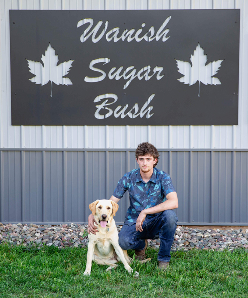 Maple and Will by sign